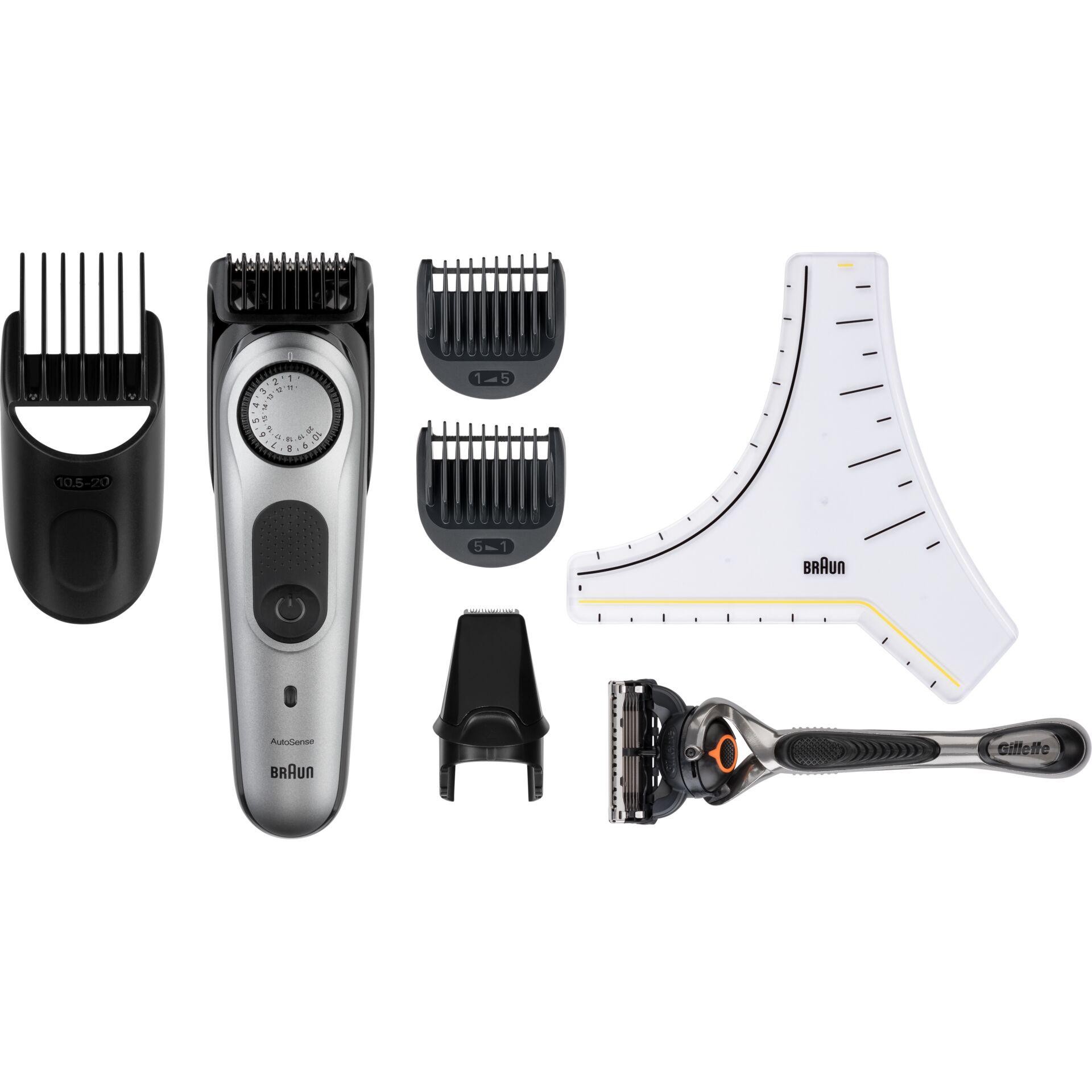 Braun BeardTrimmer 7 BT7420 Battery 40 2 cm Black, Grey - Braun