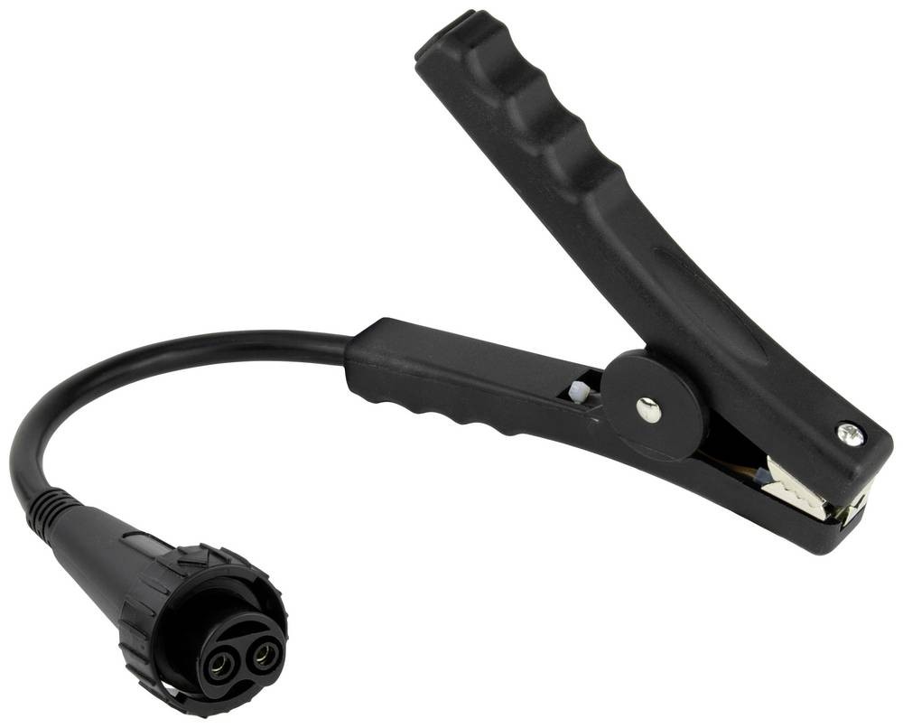 Megger Black Kelvin Clip, 10A, 40mm Jaw Opening, 30V - Megger Black