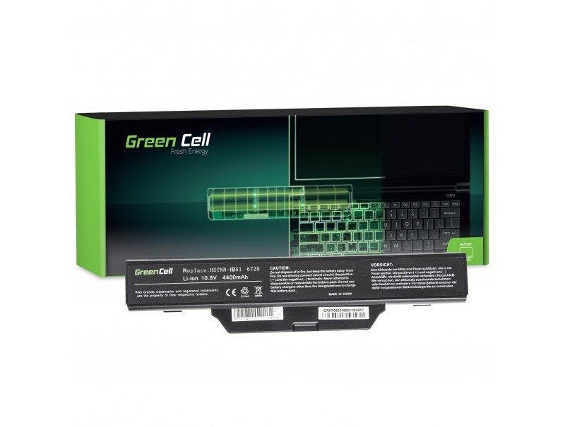 Green Cell Notebook-Akku 451085-121 10.8V 4400 mAh HP, Compaq