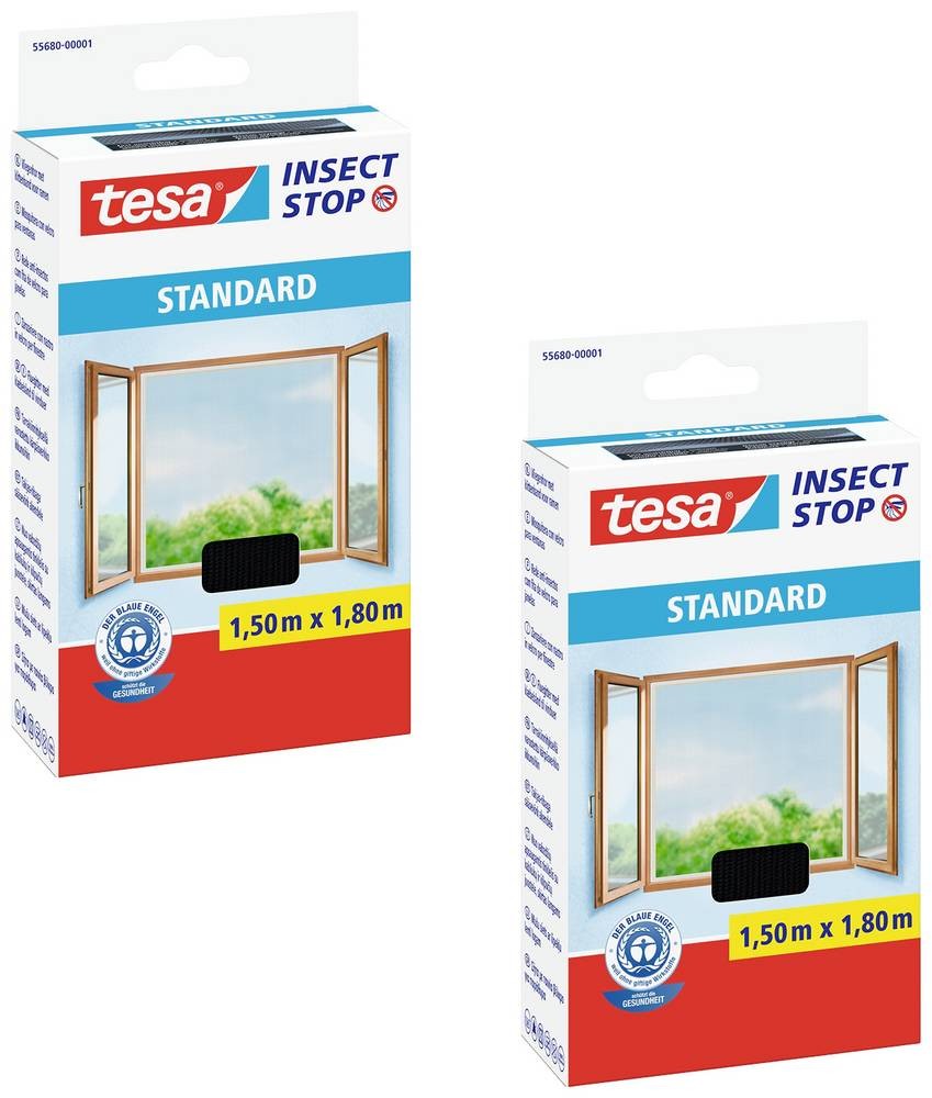 Tesa STANDARD 55680-00500-04 Fliegengitter (B x H) 150cm x 180cm