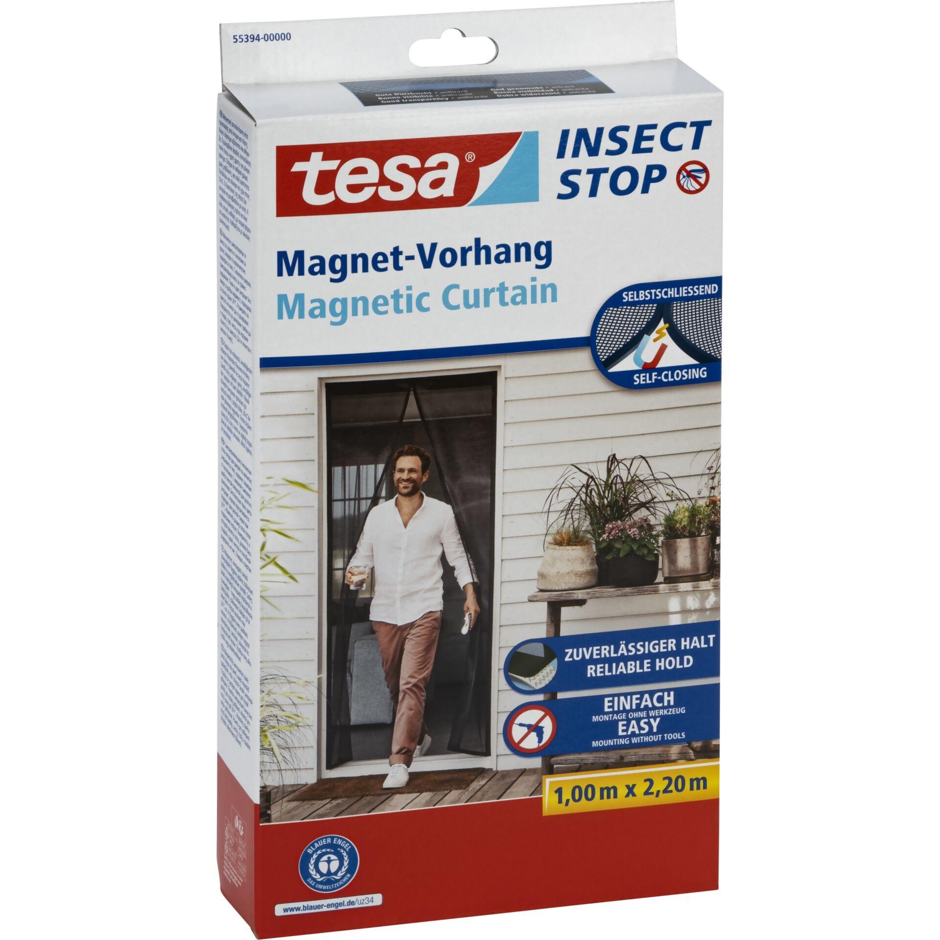 TESA 55394-00000-00 mosquito net Door Anthracite - TESA 55394-00000-