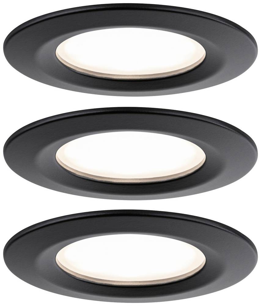 Paulmann 93081 Set Nova Plus LED-Einbauleuchte LED 18W black