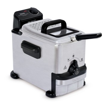 Tefal Pro Fry Oleoclean FR7016 Fritteuse silber/schwarz