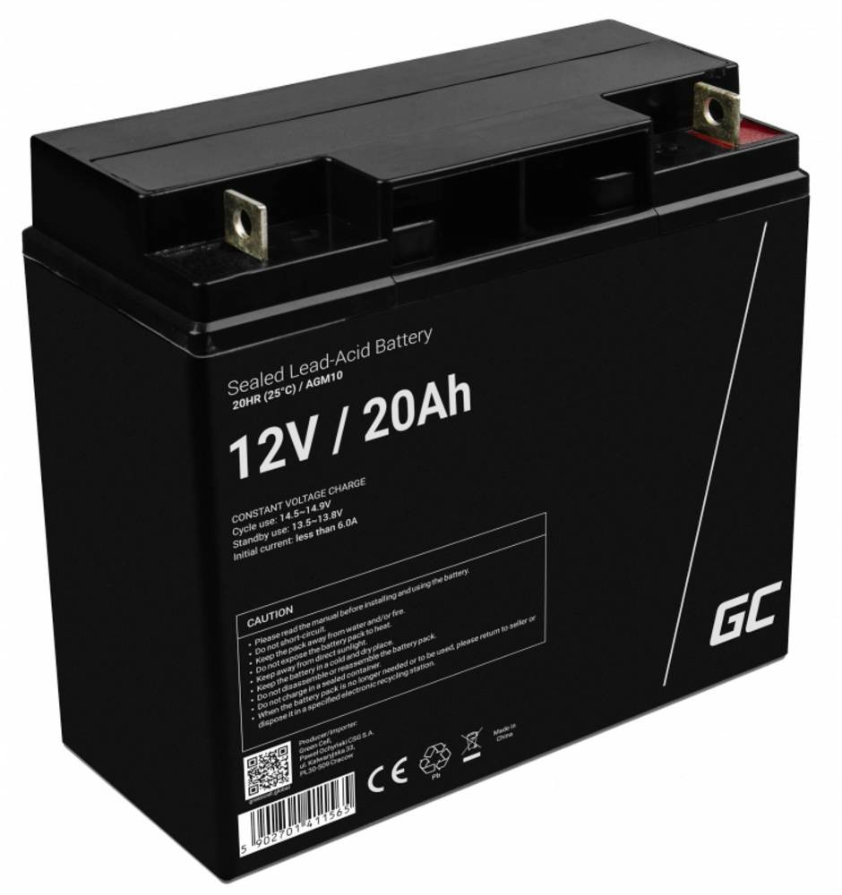 Green Cell AGM10 Bleirechargeable battery 12 V 20 Ah Blei-Vlies (AGM)