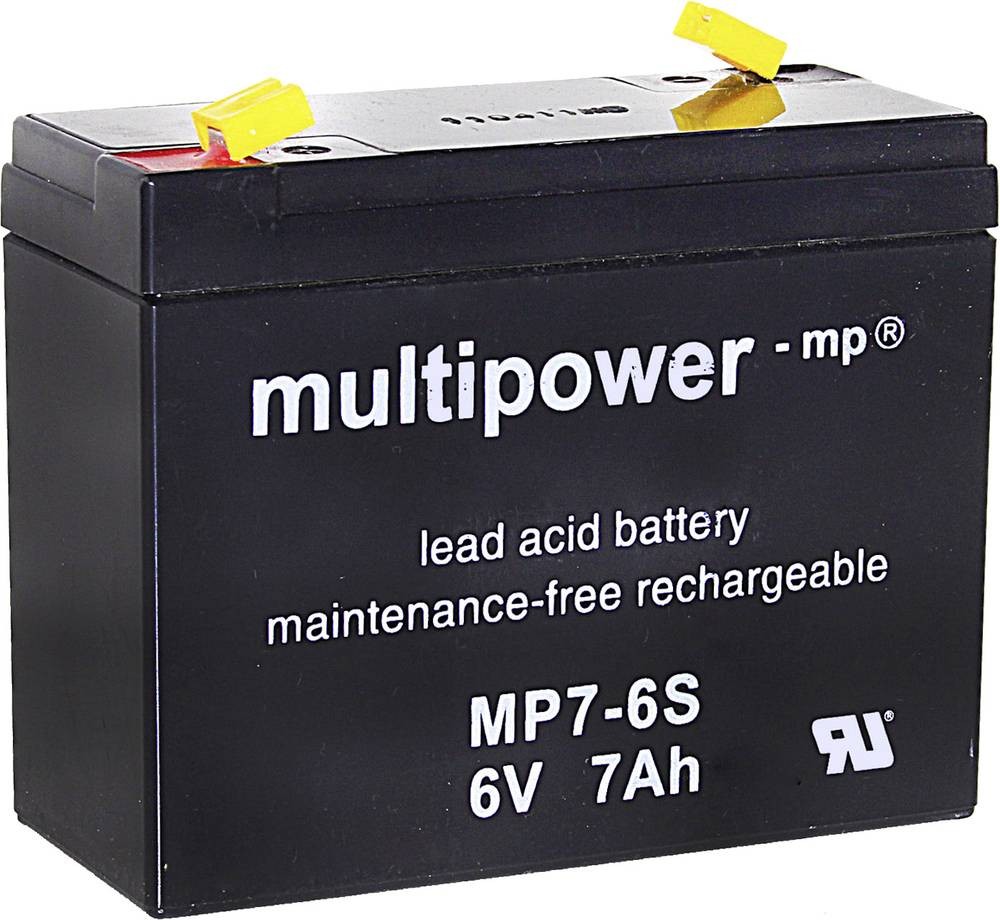 Multipower MP7-6S 300402 Bleirechargeable battery 6V 7Ah Blei-Vlies (