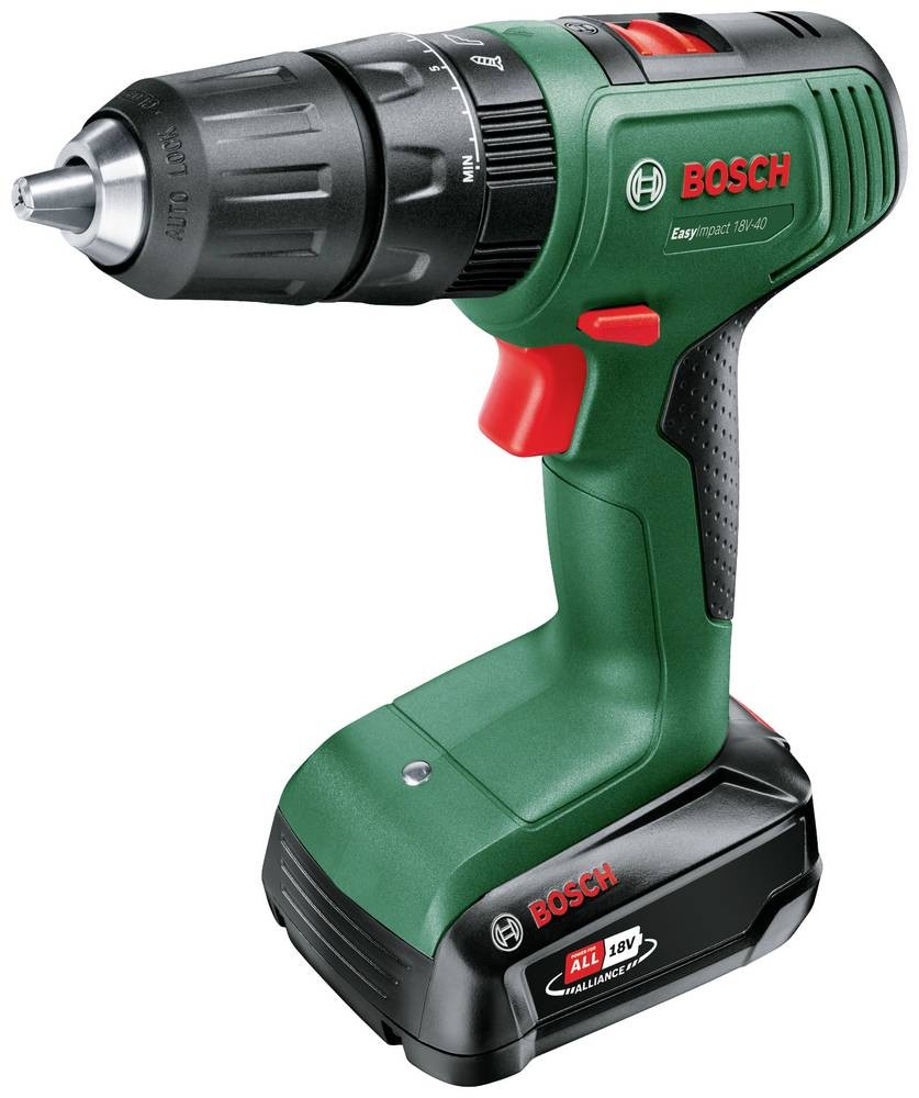 Bosch Home and Garden 06039D810C Akku-Schlagbohrschrauber 18 V 1.5 Ah