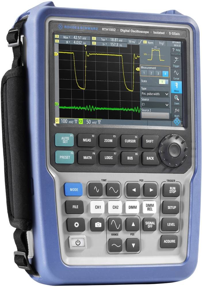Rohde & Schwarz RTH1014MSO Hand-Oszilloskop 100MHz 500 kpts 10 Bit