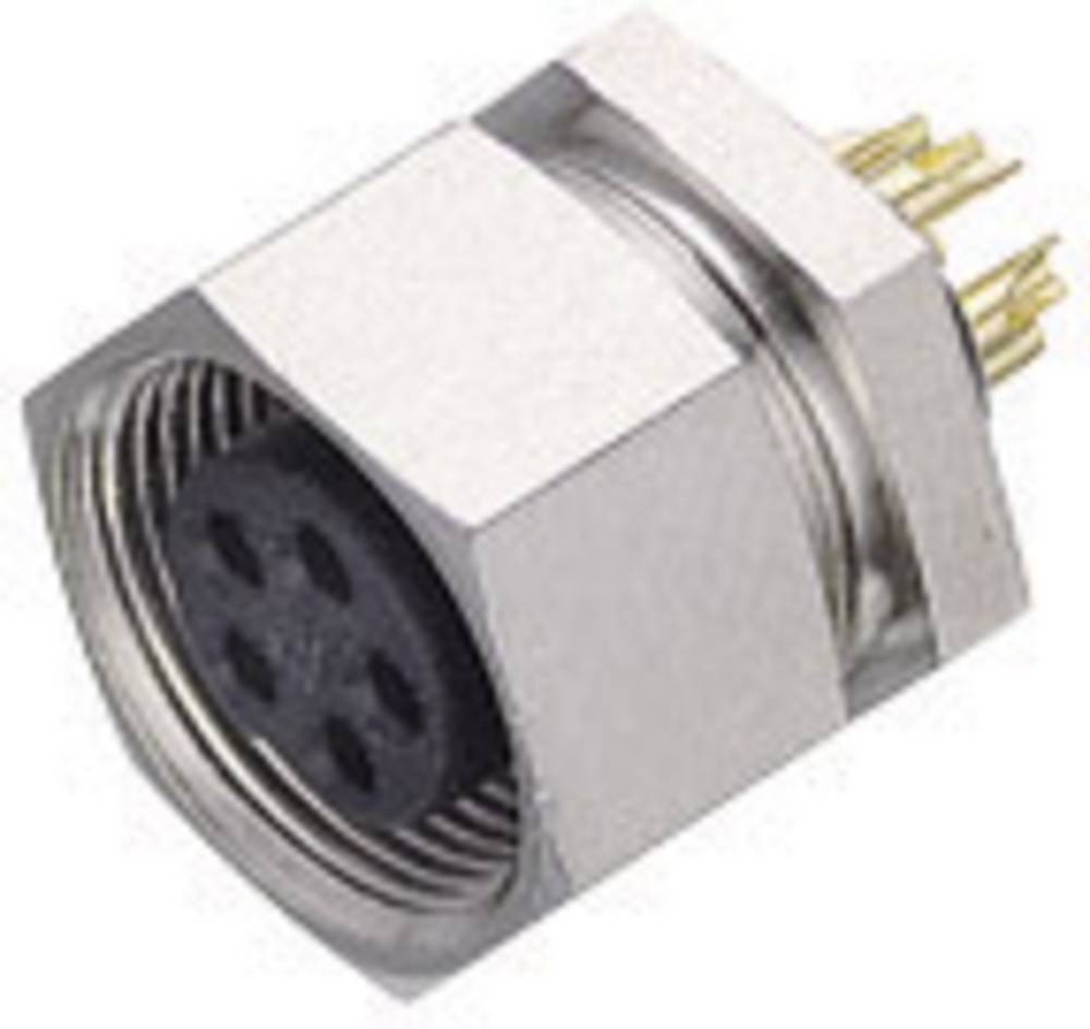 Binder 09-0098-00-05 Rundplug Flanschfemale Gesamtpolzahl: 5 Serie (
