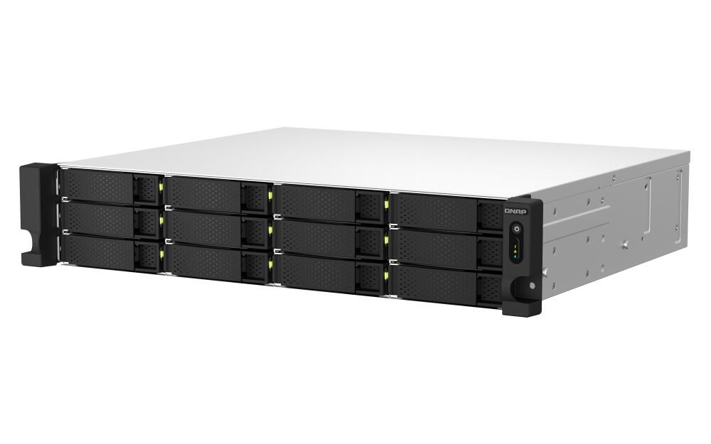 QNAP TS-1264U-RP-8G 2U 12-Bay rackmount NAS Intel Celeron N5095 quad-