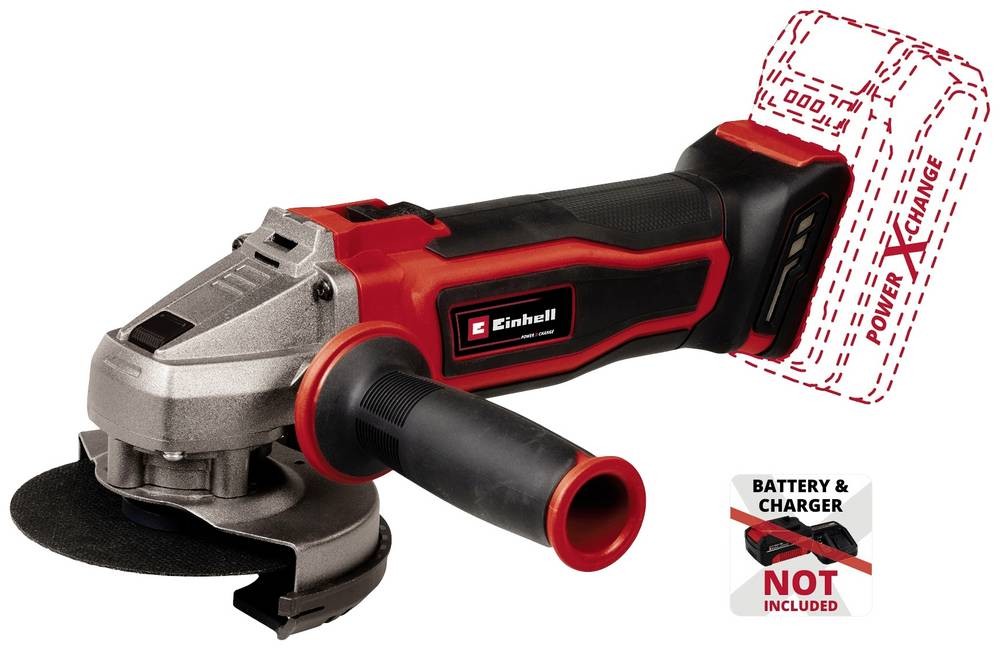 Einhell Power X-Change TE-AG 18/115 Q Li Solo 4431165 Akku-