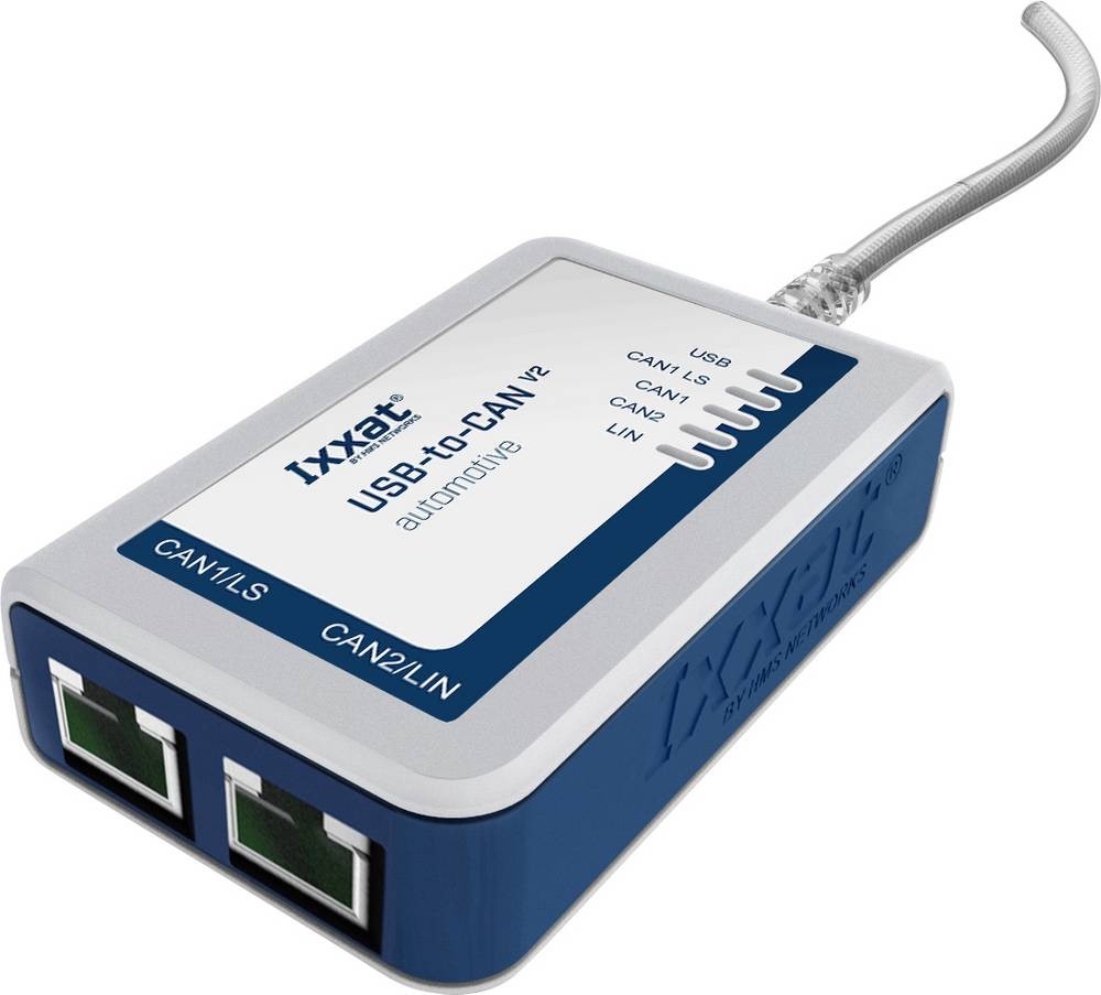 Ixxat 1.01.0283.22042 USB-to-CAN V2 automotive CAN Umsetzer 5 V/DC 1