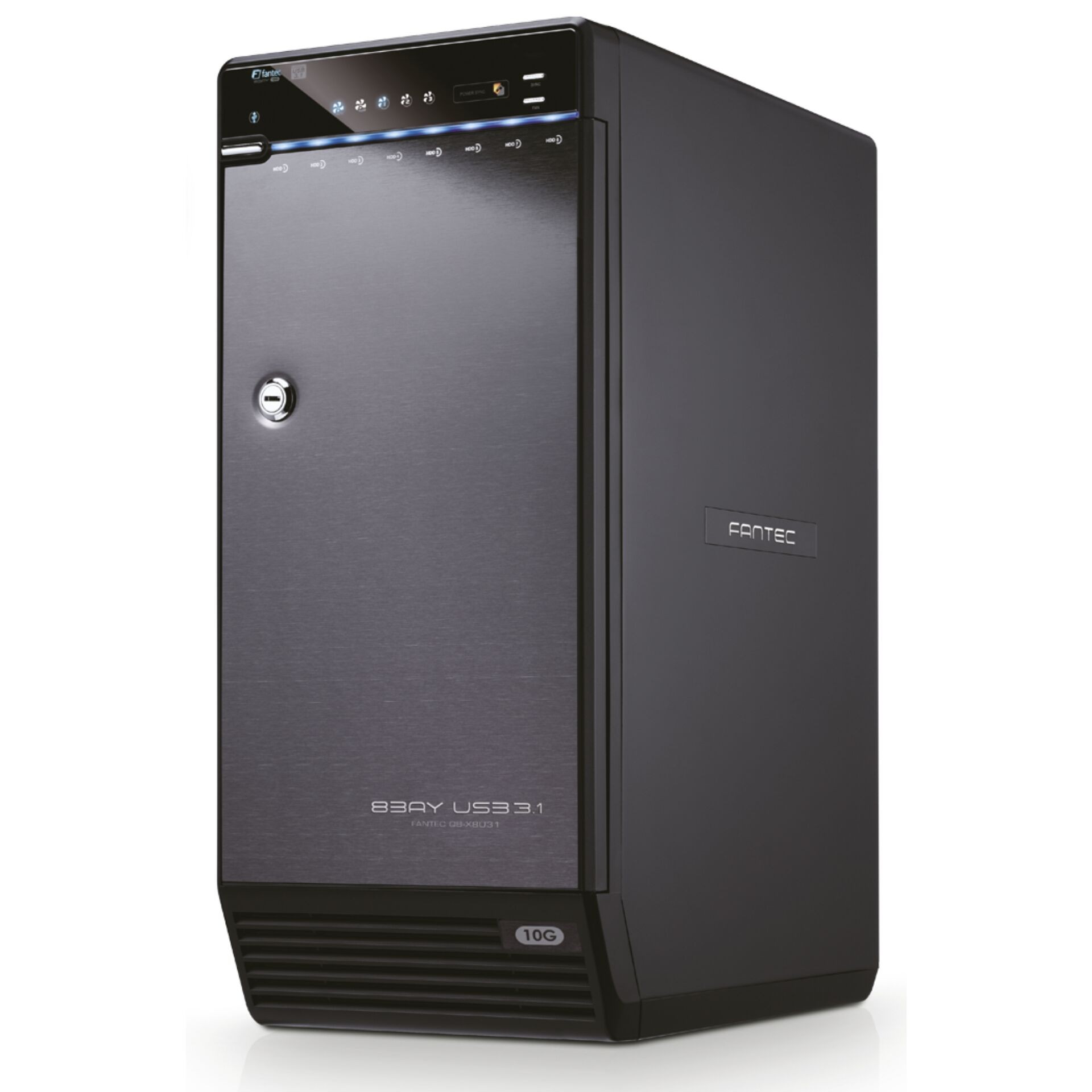 FANTEC QB-X8U31 8x 3,5 SATA HDD USB 3.1