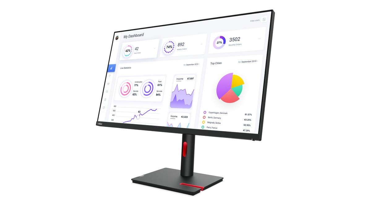 Lenovo ThinkVision T32p-30 écran plat de PC 80 cm (31.5") 3840 x