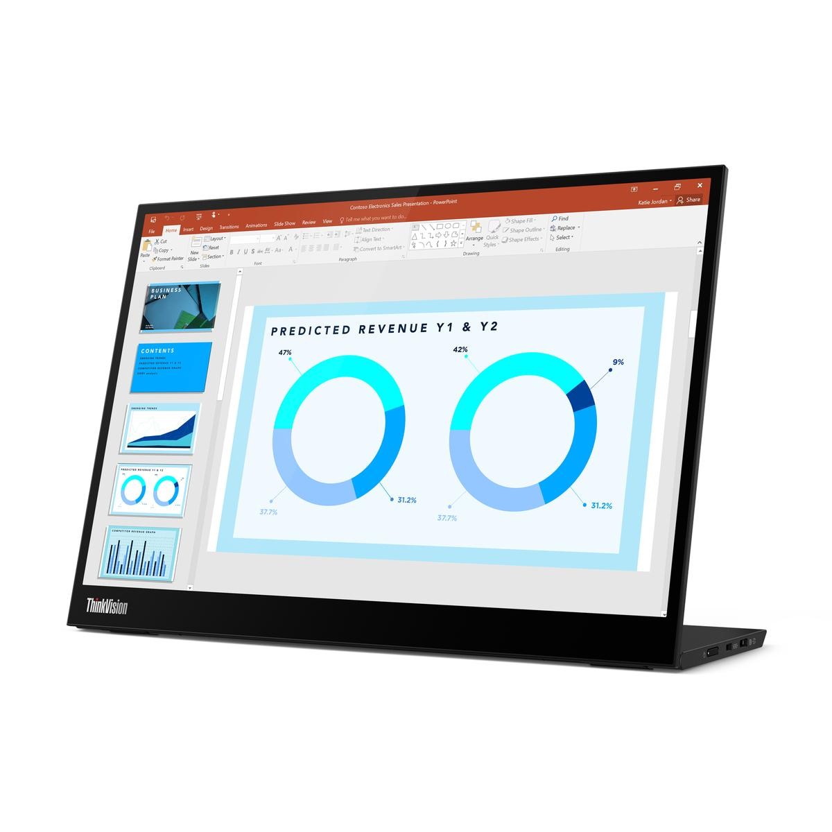 Lenovo ThinkVision M14d Moniteur - Lenovo ThinkVision M14d Moniteur,