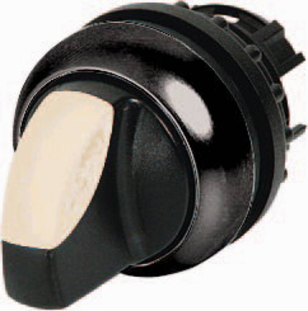 Eaton 284398 M22S-WLKV-W Wahltaste Frontring plastic Knebel black 1