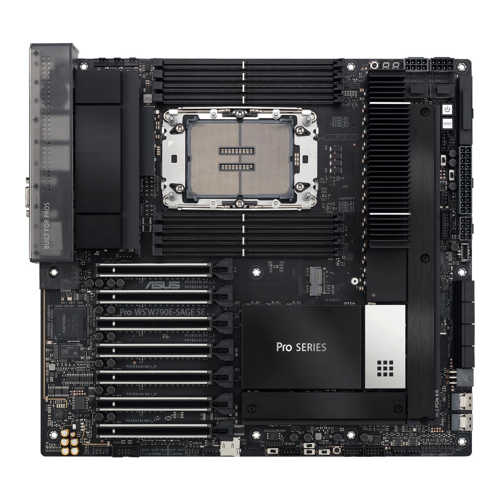 ASUS PRO WS W790E-SAGE SE Intel W790 LGA 4677 (Socket E) EEB - ASUS