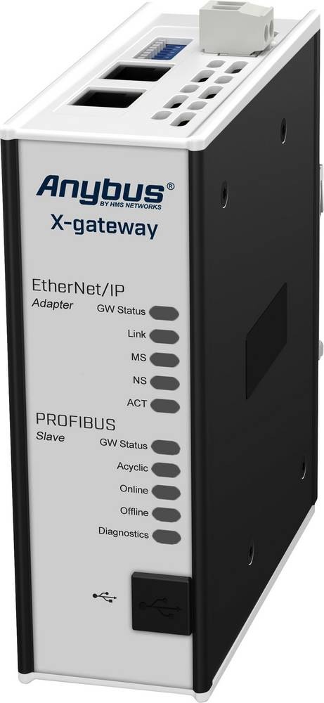 Anybus AB7658 Profinet Slave/CANopen Slave Gateway Ethernet, USB 24 V/
