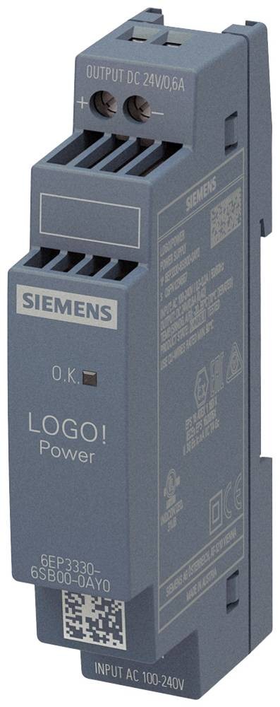 Siemens LOGO!Power/1AC/24VDC/0.6A - Siemens LOGO!Power/1AC/24VDC/0.6A,