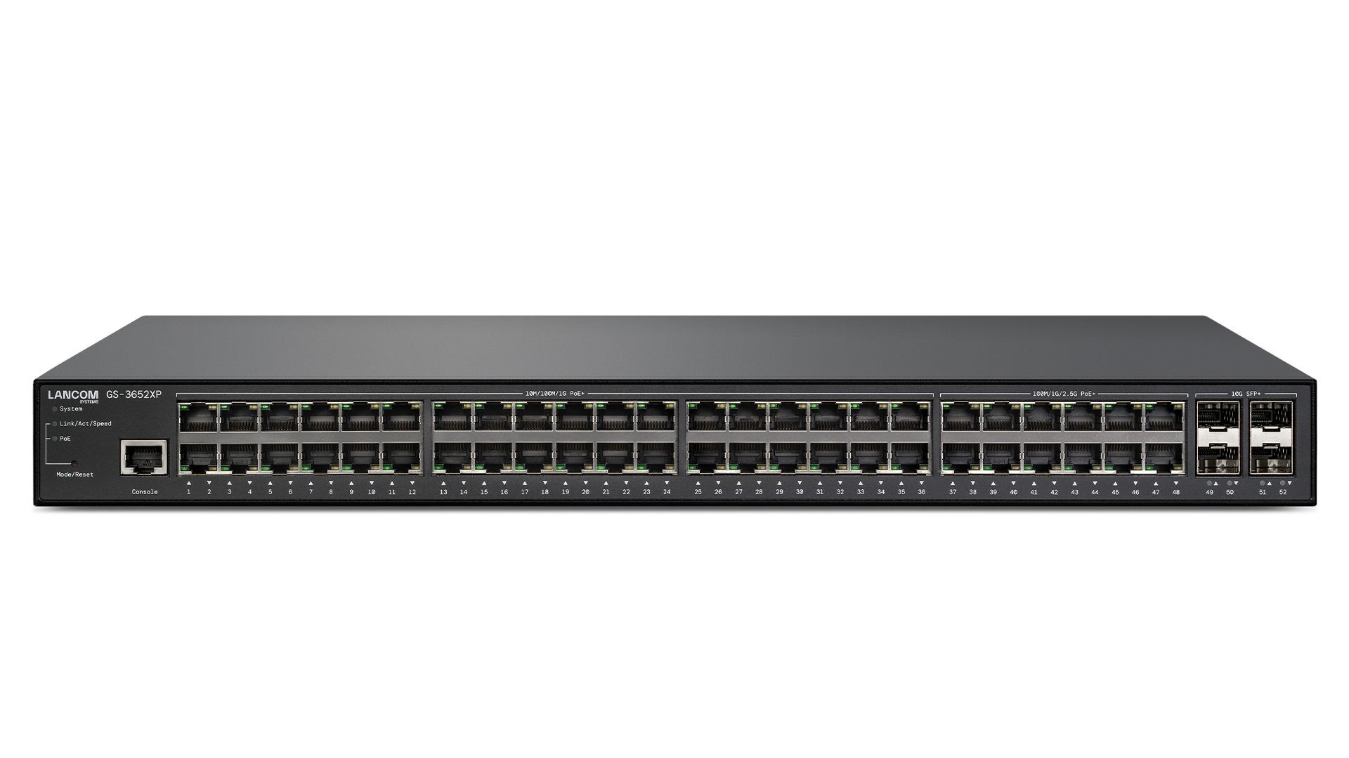 LANCOM GS-3652XP - LANCOM GS-3652XP, Managed, L3, 2.5G Ethernet (100/