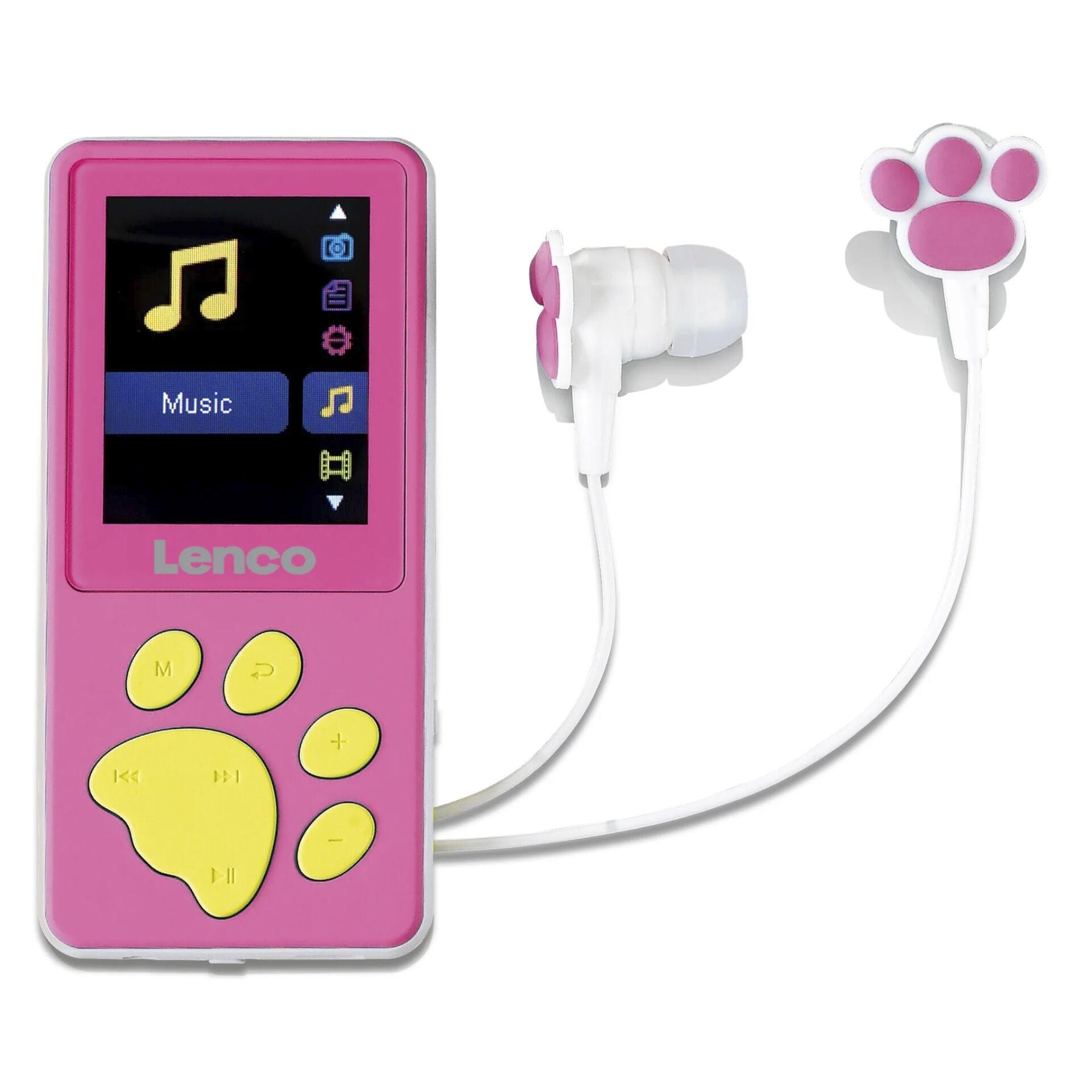 Lenco Xemio-560PK Tragbarer CD-Player Pink