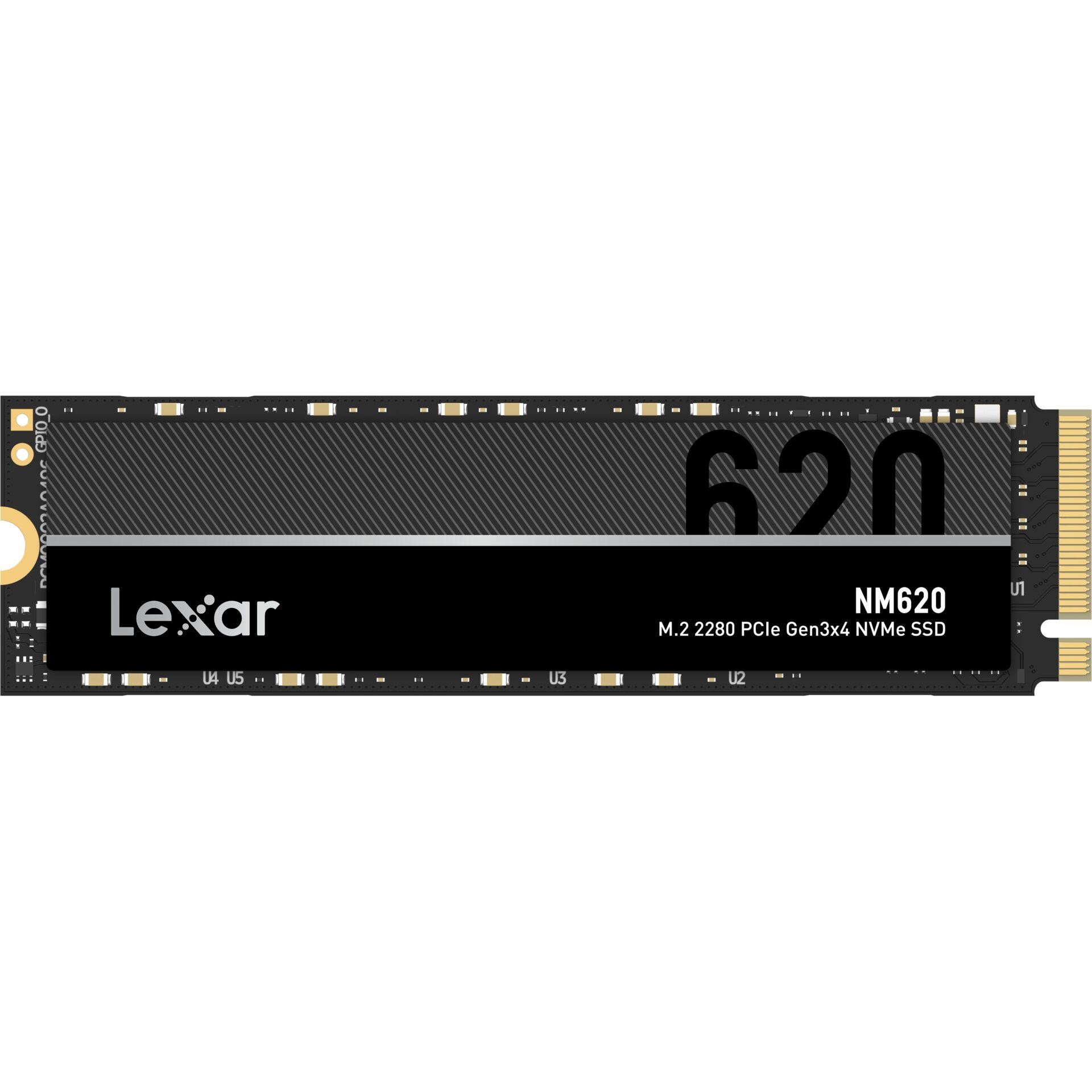 Lexar NM620 512 GB M.2 PCI Express 4.0 NVMe 3D TLC NAND - Lexar NM620,