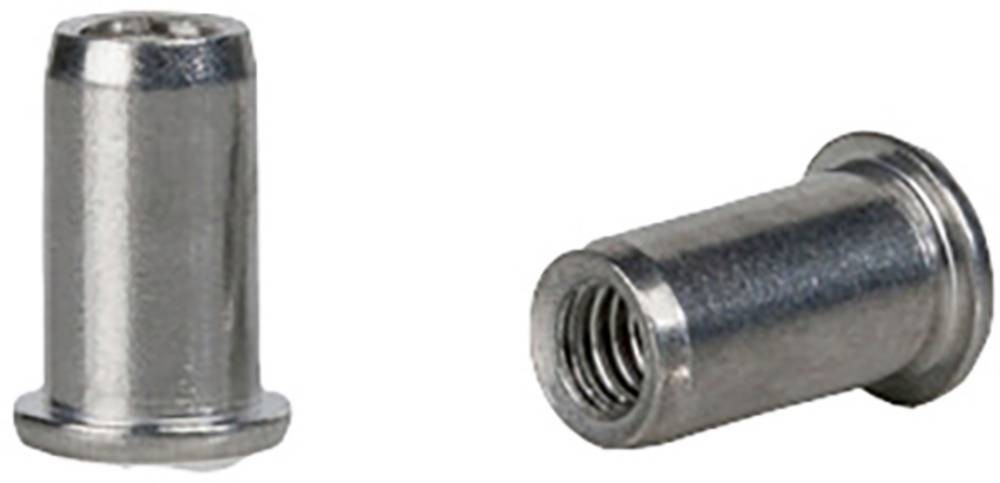 Gesipa 1433706 Blindnietmutter (Ø x L) 9mm x 15.5mm M6 Stahl 250St.