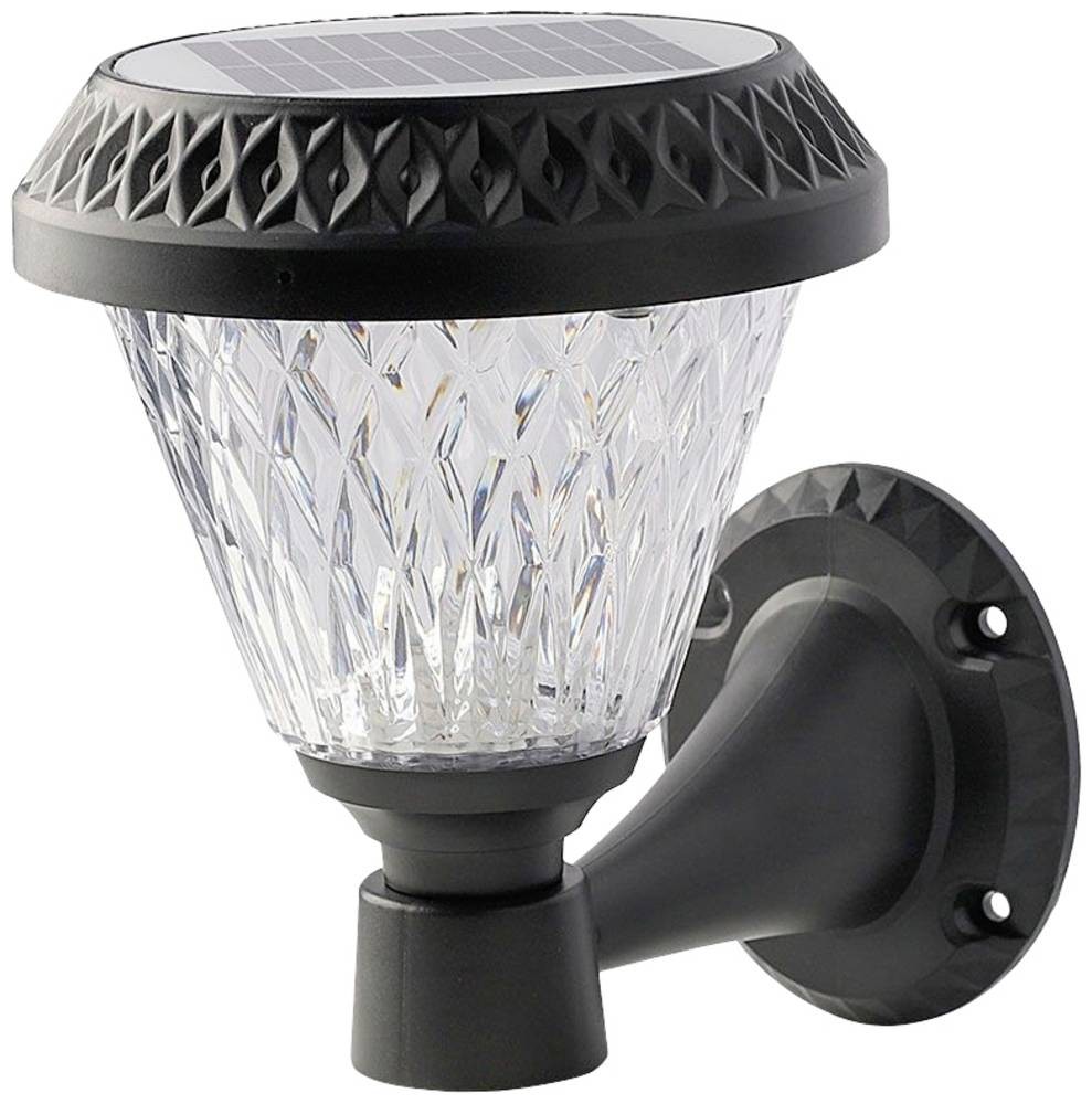 V-TAC 93575 VT-969 Solar-Wandlampe LED 0.80W noir