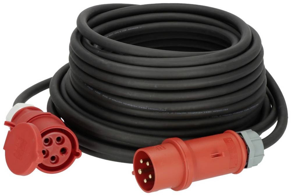 Brennenstuhl 1169390100 Strom extension cable 32 A black 10 m H07RN-F