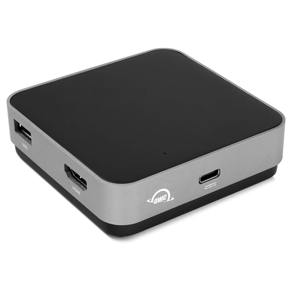 OWC USB-C Travel Dock Wired USB 3.2 Gen 1 (3.1 Gen 1) Type-C Grey -