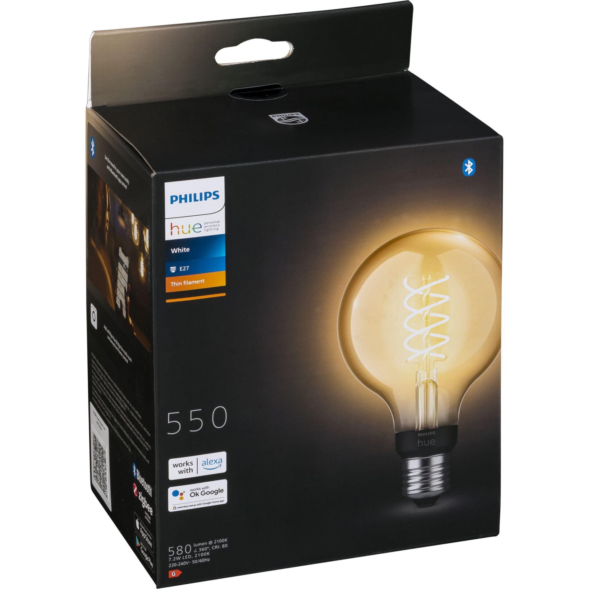 Philips G93 Globo - lampadina connessa E27 - Philips G93 Globo -