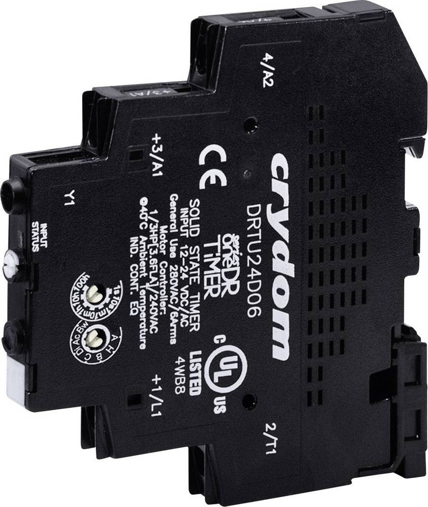 Crydom Halbleiterrelais DRTC24D06 6A Schaltspannung (max.): 280 V/AC