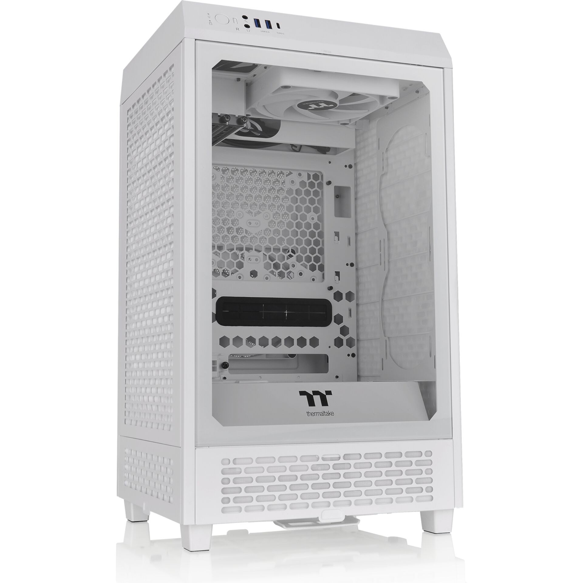 Thermaltake The Tower 200 Mini Tower White - Thermaltake The Tower