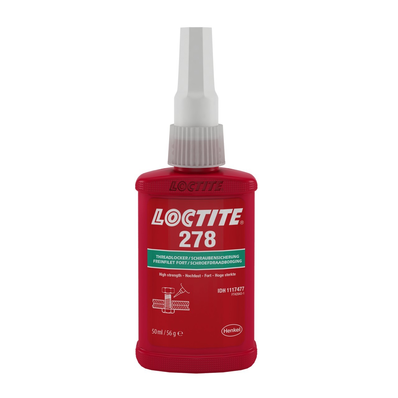 LOCTITE 278 BO 50ML EGFD 1117477 Schraubensicherung Festigkeit: