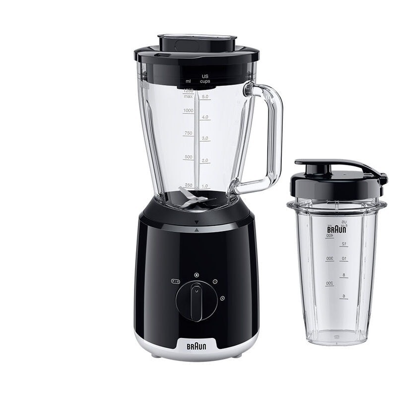 Braun JB1051 1,25 L Frullatore da tavolo 600 W Nero - Braun JB1051,