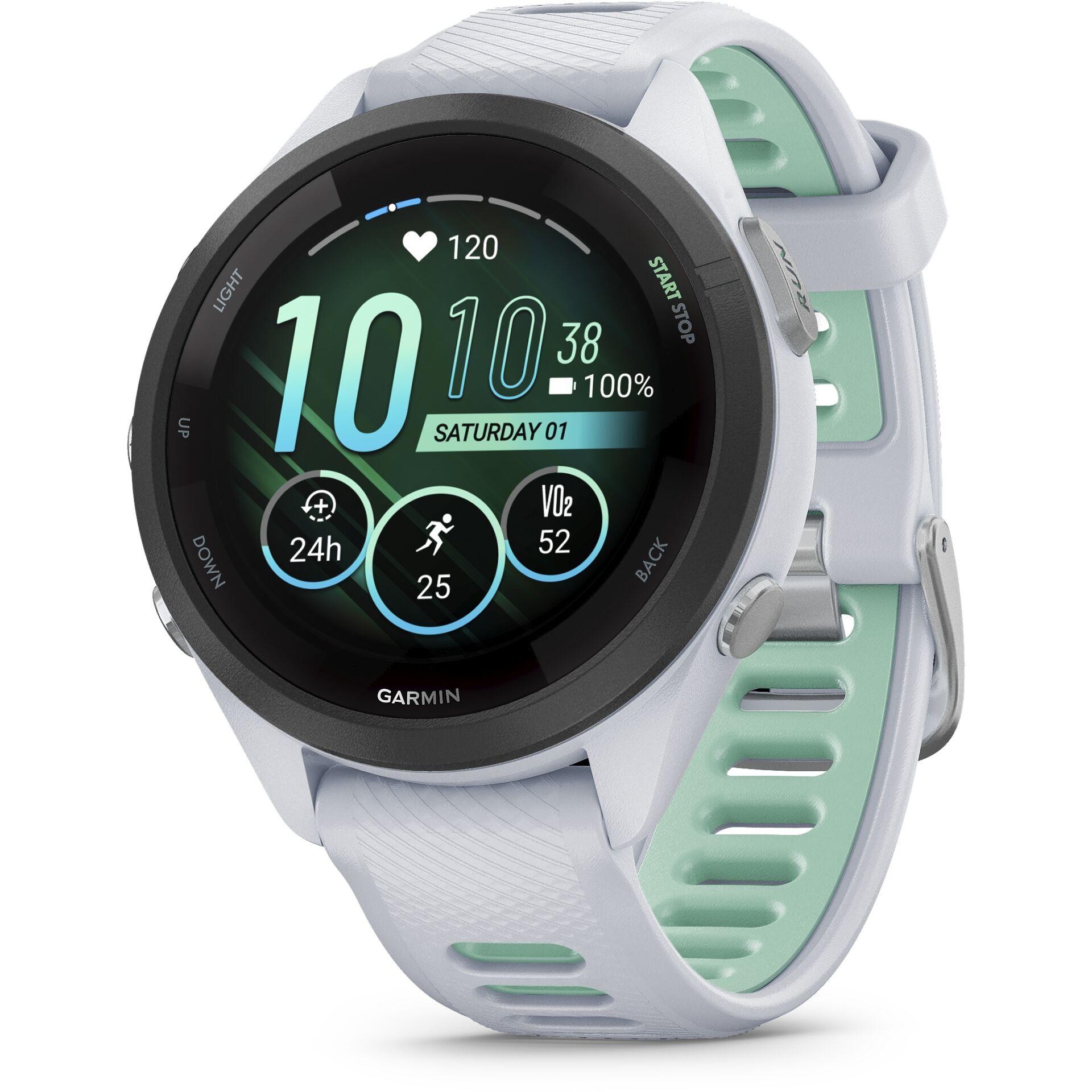 Garmin Forerunner 265S 2,79 cm (1.1") AMOLED 42 mm Numérique 360 x