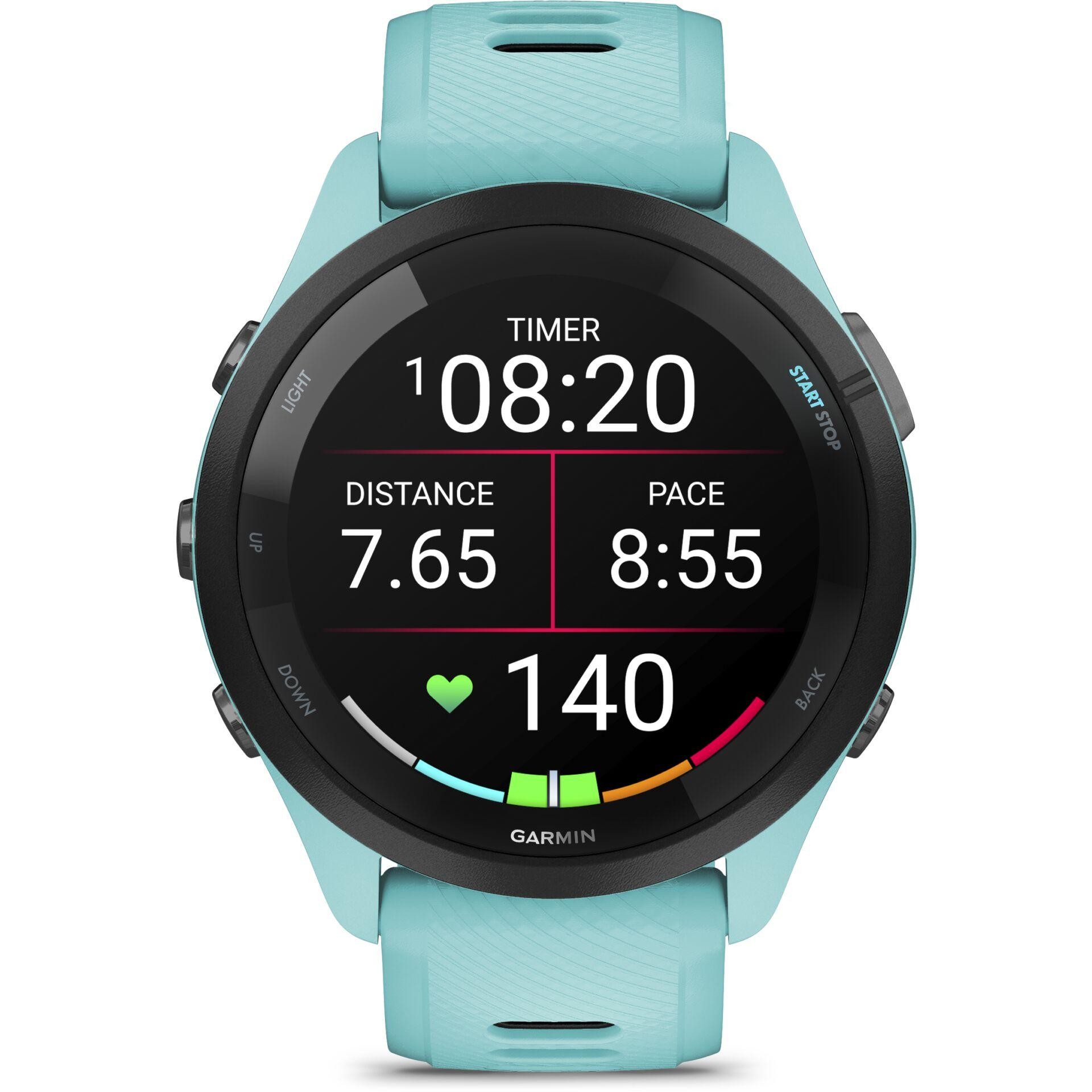 Garmin Forerunner 265 Sportuhr Blau, Schwarz