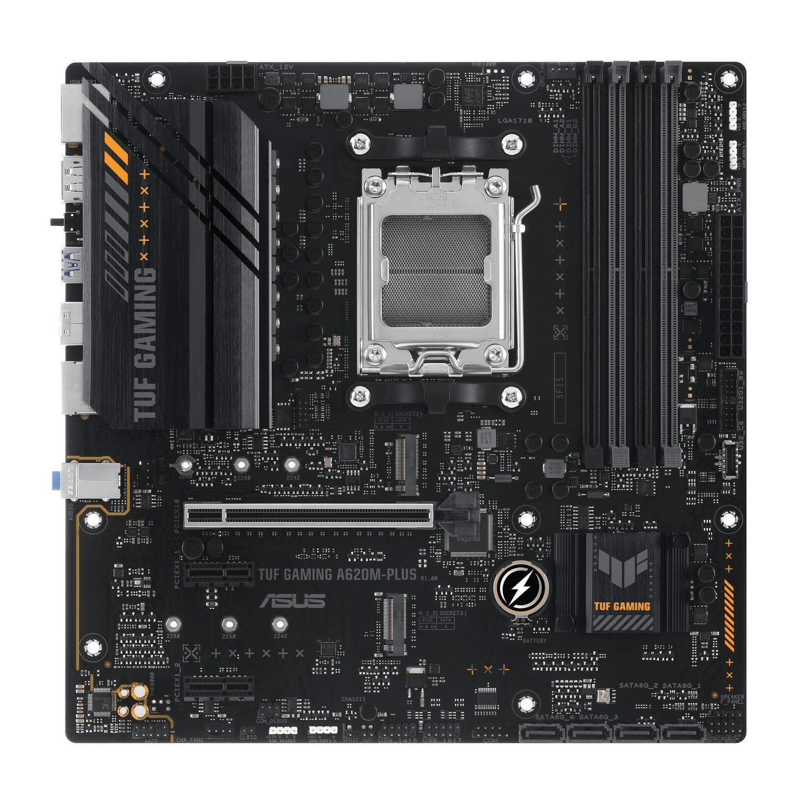 ASUS TUF GAMING A620M-PLUS AMD A620 Socket AM5 micro ATX - ASUS TUF