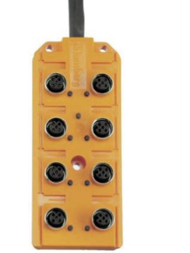 Lumberg Automation 606 Series Sensor Box, M12, 5m cable, 8 way, 8