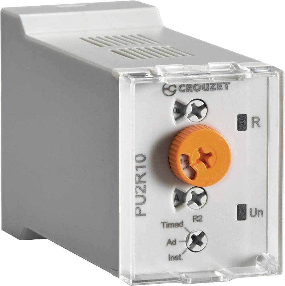 Crouzet PU2R Series Plug In Timer Relay, 12 - 240V ac/dc, 2-Contact,