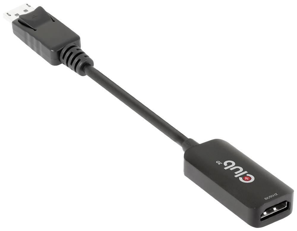 CLUB3D DisplayPort1.4 to HDMI 4K120Hz/8K60Hz HDR Active adapter M/F -