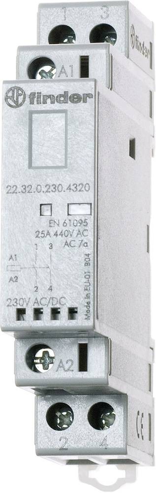 Finder 22.32.0.230.4520 Schütz 1 Schließer, 1 Öffner 230 V/DC, 230