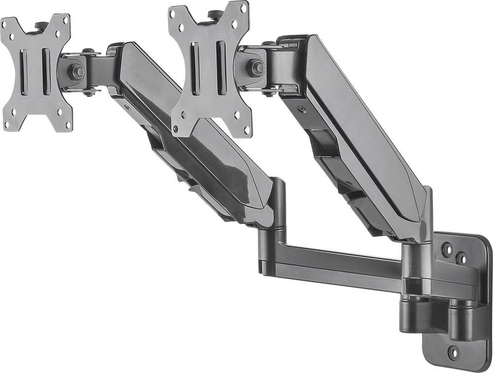 Manhattan Dual Wall Mount for TV & Monitors (Full Motion Gas Spring),