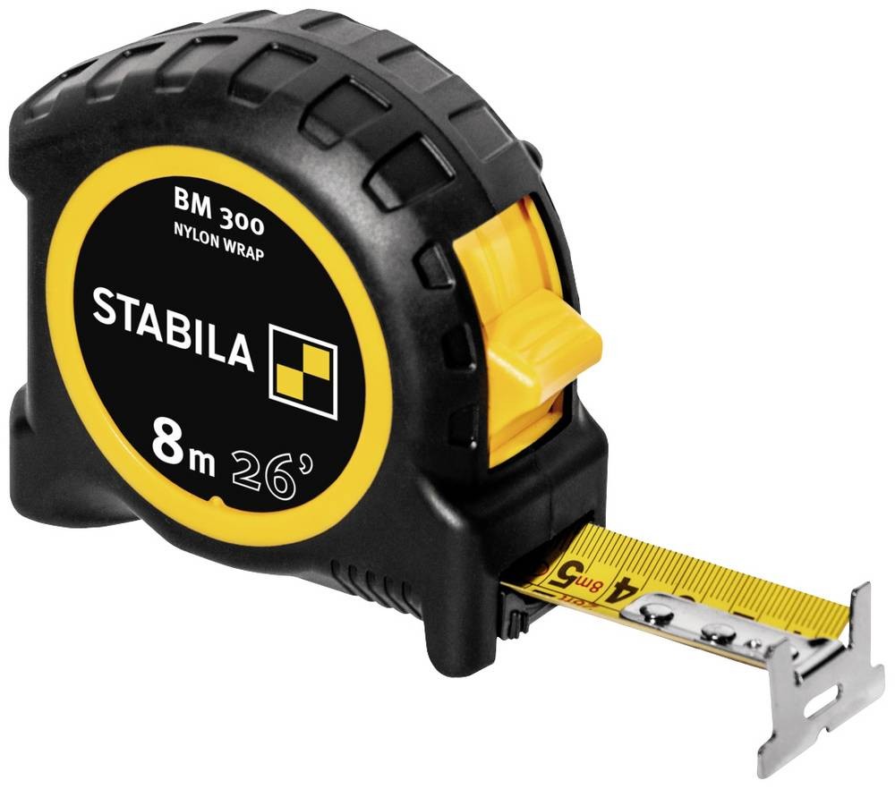 Stabila BM 300cm+inch 19573 Maßband 8m ABS-PC