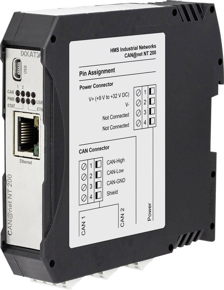 Ixxat 1.01.0332.42000 CAN@net NT 420 CAN Umsetzer CAN Bus, Ethernet,