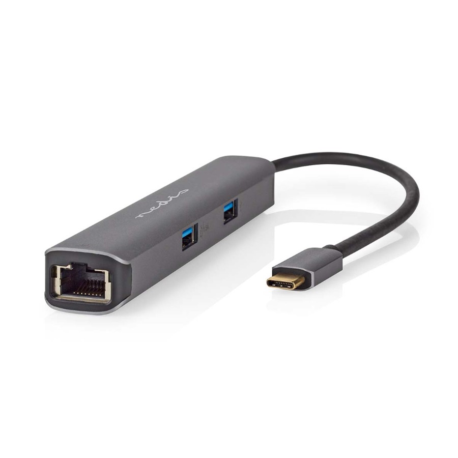 Nedis USB Multi-Port-Adapter USB 3.2 Gen1 6-in-1 - USB-C Stecker,