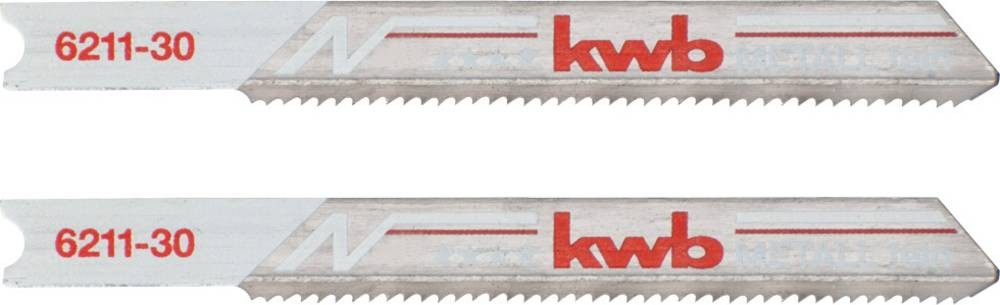Kwb 621130 Stichlame de scie, Metallbearbeitung, Bi-Metall, 2 x fein