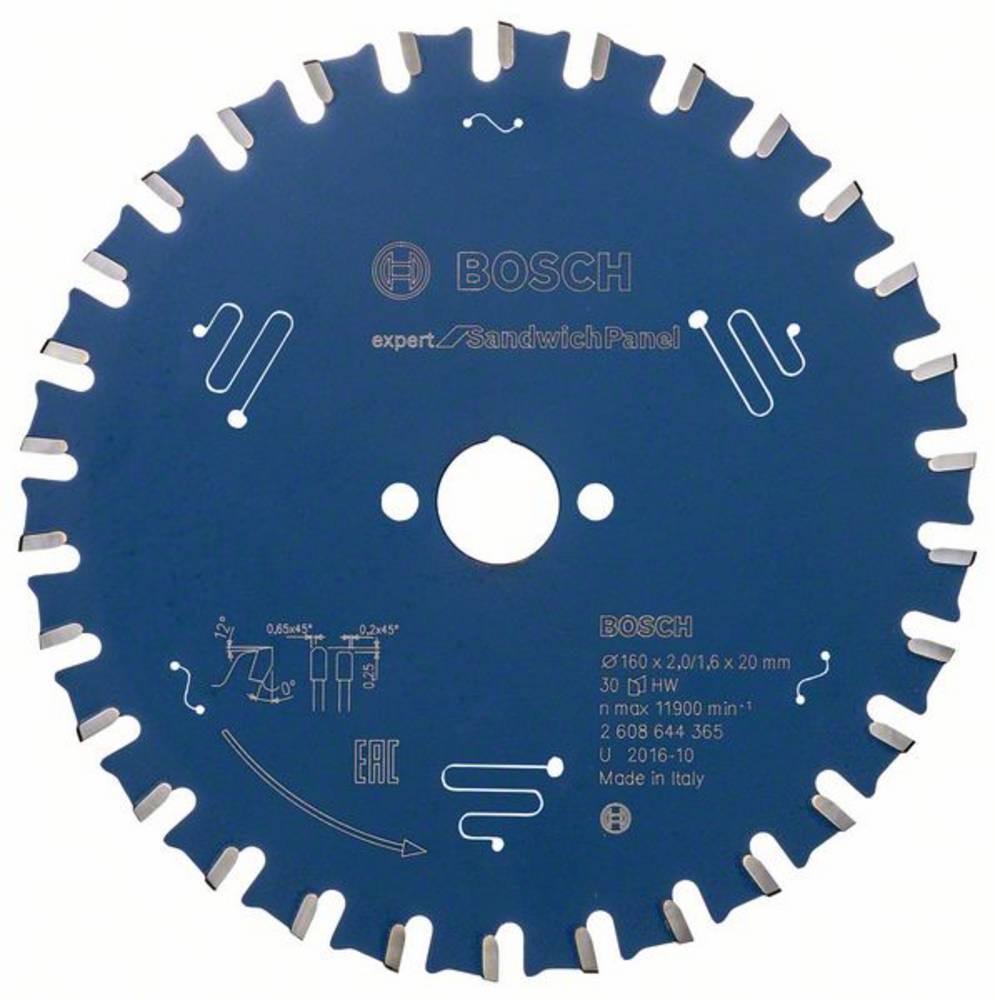 Bosch Accessories Expert pour Sandwich Panel 2608644365 lame de scie