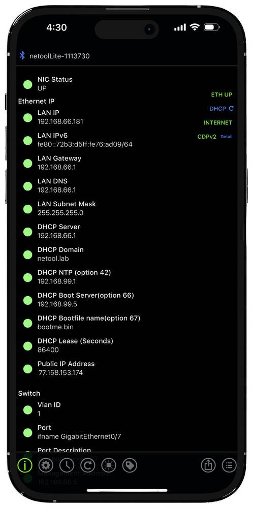 Netool IO networkprüfgerät NE1E netool.io Lite Smarter