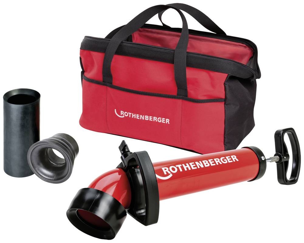 Rothenberger 1000001762 Rohrreinigungsgerät ROPUMP SUPER PLUS Set m.