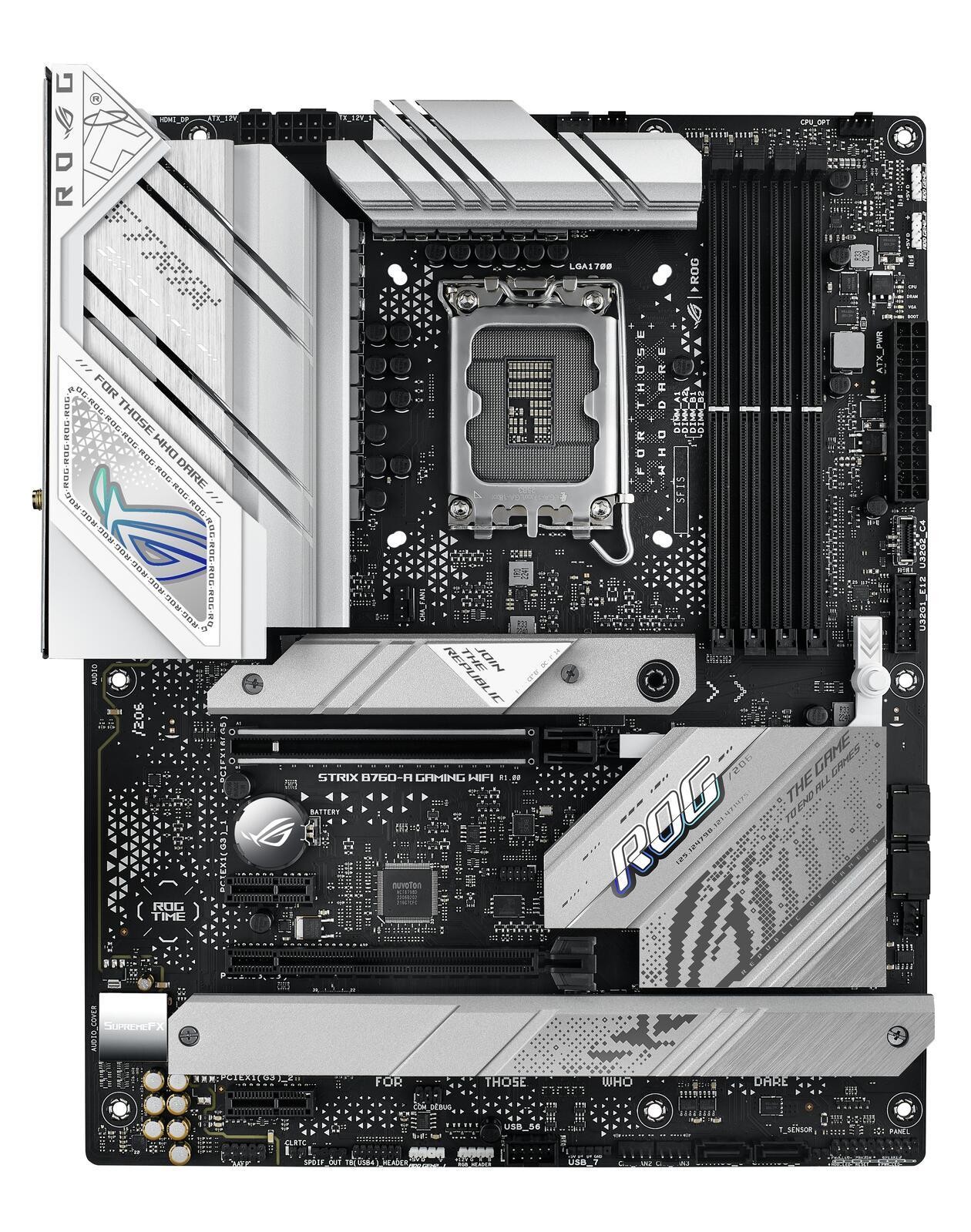 ASUS ROG STRIX B760-A GAMING WIFI Intel B760 LGA 1700 ATX - ASUS ROG